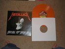 Metallica Rare Orange Vinyl - Metal up your ass