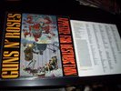 Guns N' Roses -Appetite for Destruction original art LP