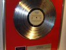 Motorhead Iron Fist platin Schallplatte goldene gold