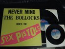 SEX PISTOLS never mind the bollocks RARE LP + 7