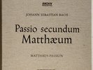 RICHTER BACH Matthaus-Passion ARCHIV Stereo ED1 4LP NM-