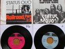 7'' Status Quo - 2 x Vinyl & Cover - In my Chair u.a.