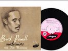 BUD POWELL modernists Fats Navarro French EP VOGUE M