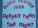 OLIVIA NEWTON JOHN Deeper Than...RARE 1978 FRENCH PS