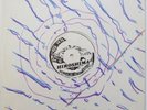 SUN RA When Spaceships Appear SATURN hand-drawn cover