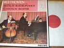 SAL 3453-4 Beethoven / Rostropovich / Richter 2 LP box