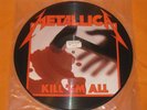 METALLICA KILL 'EM ALL RARE ORIG PICTURE DISC LP #ED
