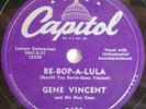 GENE VINCENT   Be-Bop-A-Lula 78 rpm   Original and EX 