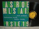 MILES DAVIS: Bags Groove LP PRESTIGE 7109 MONO DG  RVG