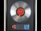 Joan Jett Blackhearts Rare RIAA Platinum Award CBS