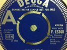 THE CRYIN' SHAMES DECCA DEMO SAMPLE. 1966. VG. VINYL
