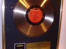 ABBA Gold The Best of goldene Schallplatte record gold