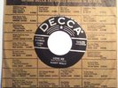 BUDDY HOLLY Love Me Blue Days Decca 9-29854 debut1st 45