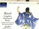 9 cluytens ravel/roussel/debussy vinyl ex/nm covers ex