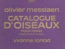 stu 70595-8 messiaen loriod catalogue d'oiseau ex+/nm