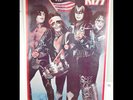 Signed KISS Spirit of 76 Poster vintage Alcoin all 4