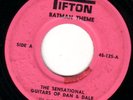 sun ra 45 SENSATIONAL GUITARS OF DAN& DALE BATMAN THEME