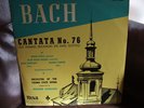 NIXA WESTMINSTER WLP 5021 BACH CANTATA 76 ROSSL-MAJDAN 