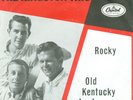 THE KINGSTON TRIO - ROCKY (RARE DUTCH 7