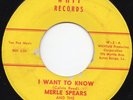 Merle Spears i want to know RnB SOUL Killer HEAR IT NOW