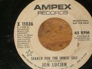 Jon Lucien  * Ampex * Search For The Inner Self  * 45
