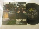 BEATLES EP 45 Nowhere Man+3 BLACK&GOLD 70's press