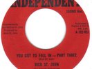 OBSCURE SWEET SOUL/FUNK 45 Rick St John Fall In LISTEN
