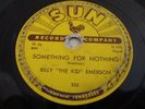 R&B / BLUES - BILLY THE KID EMERSON- SUN 78 RPM- LISTEN