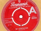 THE WHO - MY GENERATION *MOD *BRUNSWICK*UK *DEMO* EX