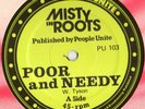 PEOPLE UNITE MISTY IN ROOTS POOR & NEEDY+FOLLOW FASHION