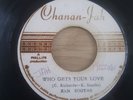 KEN BOOTHE WHO GETS YOUR LOVE RARE ORIG JAH SHAKA 45 ??