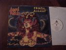 RARE METAL PROMO LP   WITCH ANGEL    FRONTAL ASSAULT