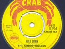 THE  KINGSTONIANS - HOLD DOWN  - CRAB 7