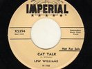 ROCKABILLY--IMPERIAL--LEW WILLIAMS--1956--HEAR  BOTH