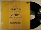 FRANCK  GRIEG . Doukan & Thérèse Cochet .  LP ERATO  NM