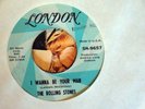 Rolling Stones 45 I wanna Be Your Man BEATLES 1963 EX-