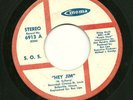 S.O.S. 45RPM '69 CINEMA HEY JIM RARE PSYCH FUZZ GUITAR
