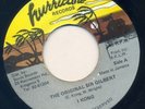 HURRICANE DIGI REGGAE 45 I KONG ORIGINAL SIR GILBERT ra
