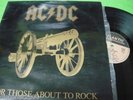 AC / DC - FOR THOSE ABOUT TO ROCK, SPANISH LP 1981 PORT