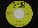 ROUND TRIP TICKET funk/psych 45 SUPER-FLI / CAPTAIN PUR