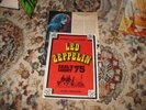 LED ZEPPELIN TOUR PROGRAMME EARLS COURT 75 EX