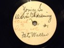 78RPM-FATS WALLER-VICTOR 25120-TEST PRESSING-SO DARNED