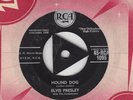ELVIS PRESLEY HOUND DOG ORIG UK 1958 RCA TRI-CENTRE 7