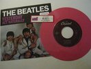 Beatles Pink vinyl 45 Yesterday & Act Naturally with cu