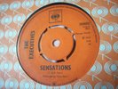RARE EX UK CBS 45 - THE EXECUTIVES - SENSATIONS