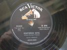 Rare Elvis Presley Heartbreak Hotel RCA Victor 78 RPM #
