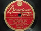 AL BOWLLY RARITY - MARIUS B WINTER ORCH BROADCAST 12 78