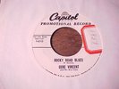 GENE VINCENT ROCKY ROAD BLUES CAPITOL WHITE LABEL PROMO