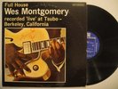 WES MONTGOMERY Full House LP on Riverside Mono BGP