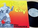 GOTHAM CITY THE UNKNOWN RARE 1984 SWEDISH METAL LP MINT
